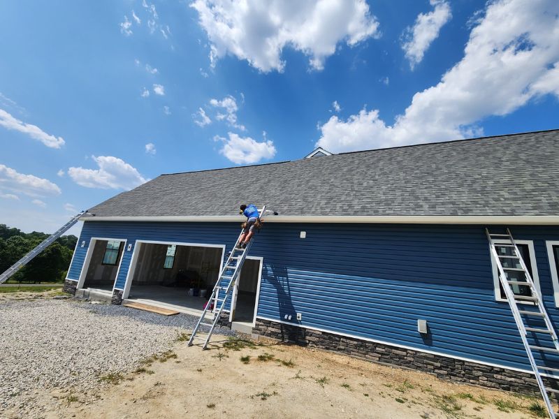 Recent Gutter Project in Flagler Beach