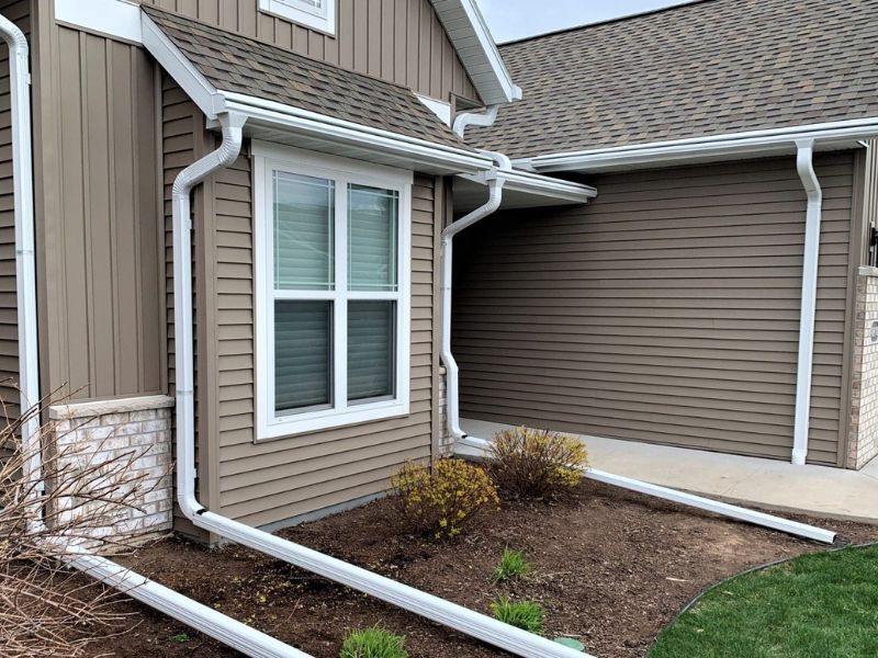 Recent Gutter Project in Flagler Beach